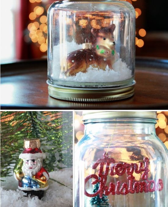 Christmas DIY Ideas 5 Ways to Decorate Using Candles and Glass Jars